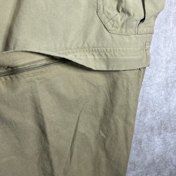 REI Convertible Cargo Pants Mens Size 36 Tan Nylon Hiking Trail Outdoor Gorpcore - Picture 3 of 11